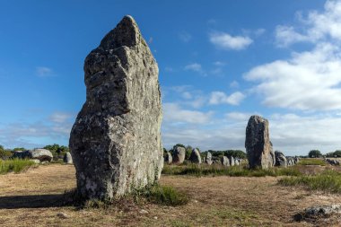 Carnac (Morbihan, Fransa megalitik sitesi)