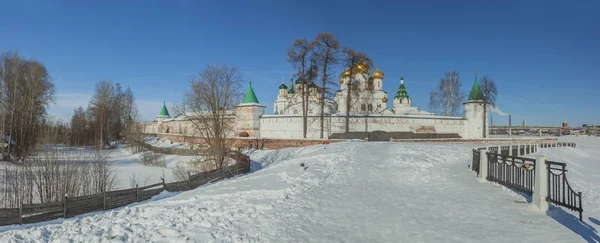 Monasterio Ortodoxo Ruso Ipatiev Invierno —  Fotos de Stock