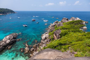 Similan Island beach Phuket Tayland yakınındaki