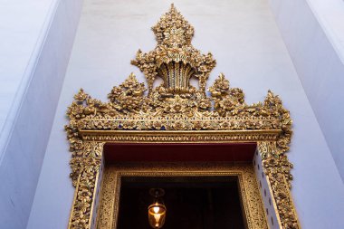 Bangkok, Tayland için şafak giriş Tapınağı