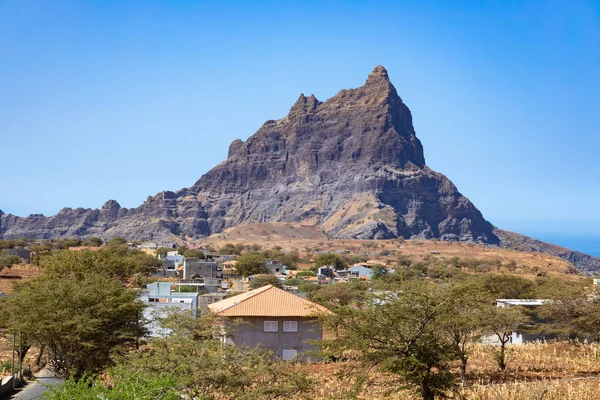 Brianda Mount View Rebeirao Manuel Santiago Island Cape Verde Cabo — Stock Photo, Image