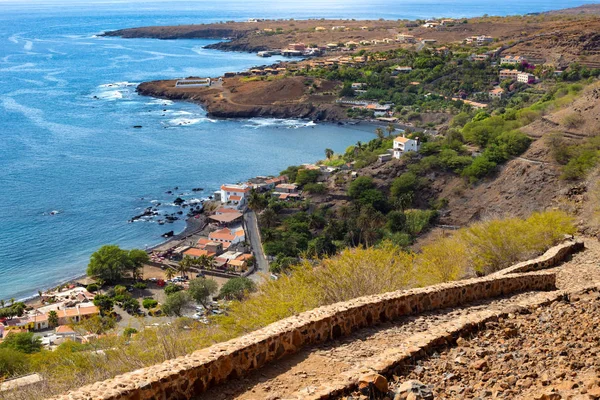 Cidade Velha stará pevnost v Santiagu - Kapverdy - Cabo Verde — Stock fotografie