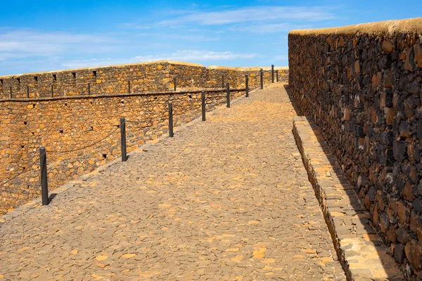 Cidade Velha viejo fuerte en Santiago - Cabo Verde - Cabo Verde —  Fotos de Stock