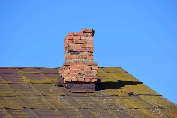 Flue Roof Old Roof — Stock Photo, Image