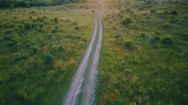 toprak yol için çayır