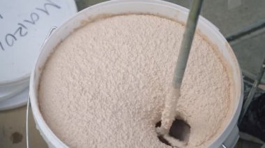 cephe sıva için malzeme karıştırma