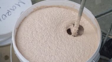 cephe sıva için malzeme karıştırma