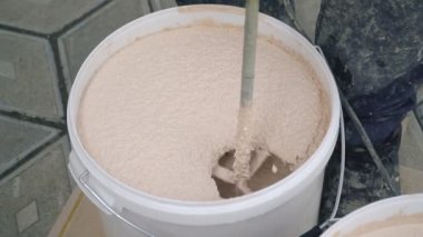 cephe sıva için malzeme karıştırma