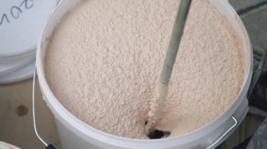 cephe sıva için malzeme karıştırma
