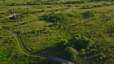 toprak yol için çayır