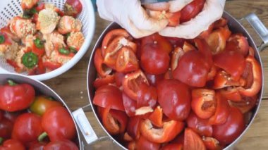 kesme kırmızı biber