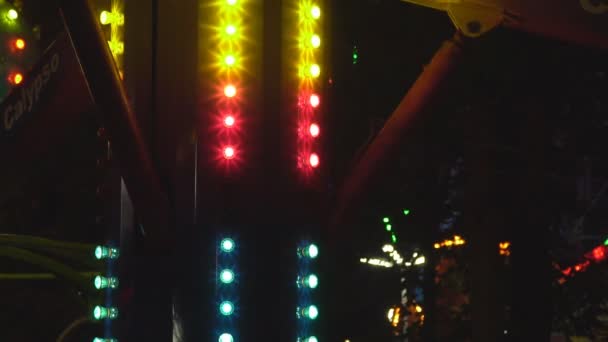 Lumină multicoloră intermitentă — Videoclip de stoc