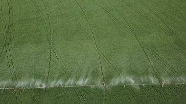 sulama yardımı ile zemin ıslatma