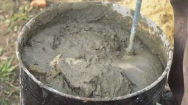 İnşaat ihtiyaçları için harç karıştırma