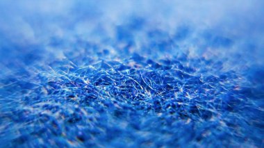 Bulaşık yıkama sünger. Makro modu