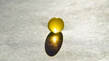 Güneş Sarı top. Makro modu