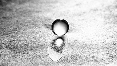 Top ve gölge. Sanat fotoğraf