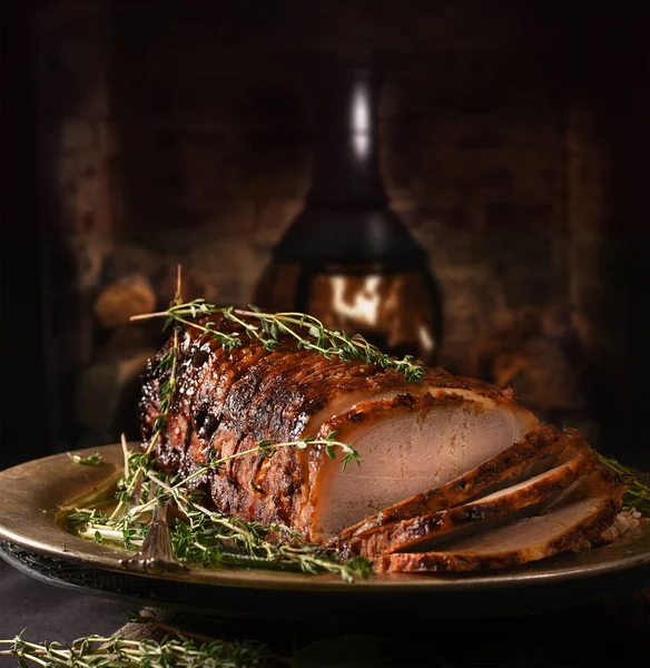 Schweinebraten iii — Stockfoto