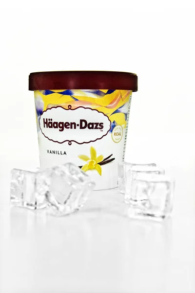 Nottingham Storbritannien November 2018 Häagen Dazs Amerikansk Glass Varumärke Fastställts — Stockfoto