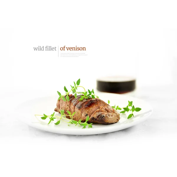 Wild Fillet of Venison — Stock Photo, Image