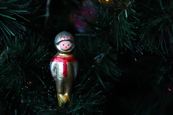 Vintage Christmas ozdoba na choinkę w Związku Radzieckim. — Zdjęcie stockowe
