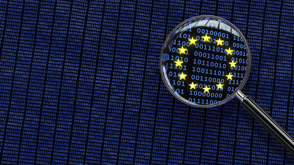 Looking at European Union GDPR bits and bytes through magnifying glass