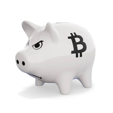 Kumbara bitcoin tasarruf için kızgın