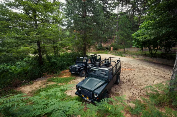 Land Rover Defender 110 Suv Sithonia Grèce 2014 — Photo