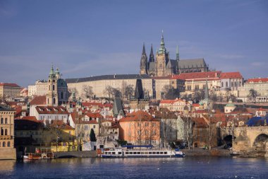 Prag sokaklarında. Prague, Çek Cumhuriyeti. 2014-01-05
