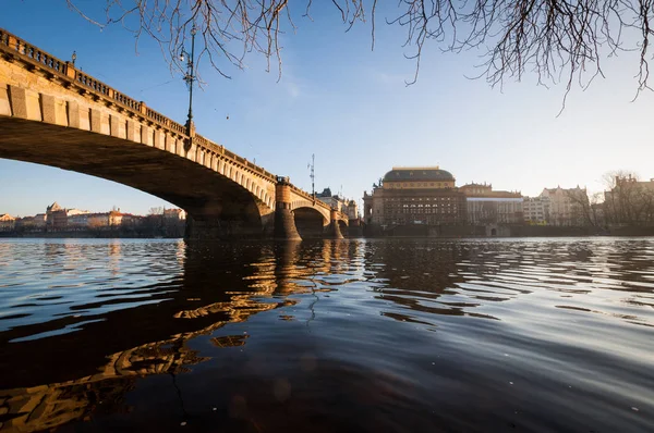 Prag sokaklarında. Prague, Çek Cumhuriyeti. 2014-01-05