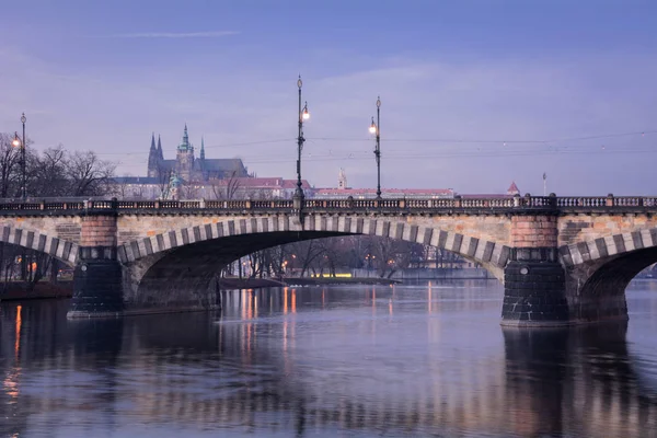 Prag sokaklarında. Prague, Çek Cumhuriyeti. 2014-01-05