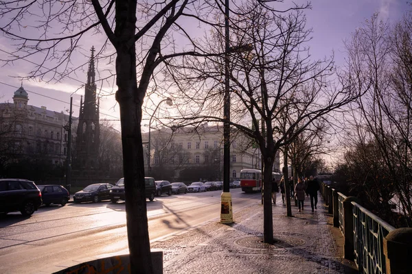Улицы Праги Прага Чехия 2014 — стоковое фото