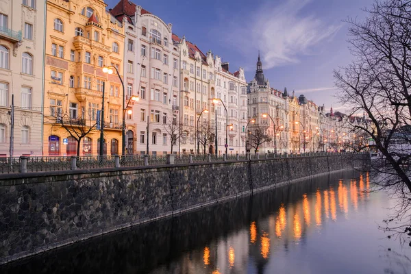 Straten Van Praag Prague Tsjechië 2014 — Stockfoto