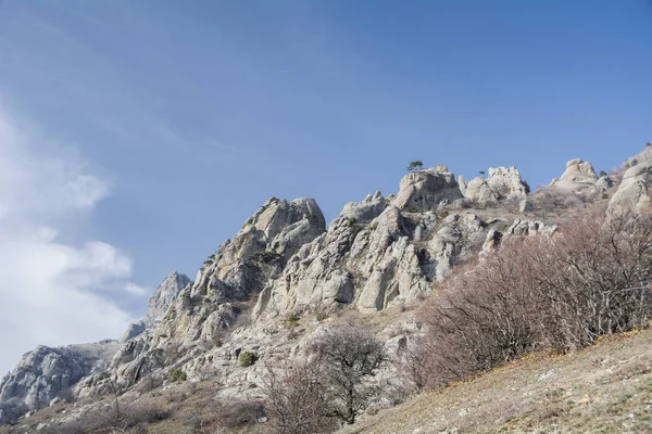Pasmo Górskie Demerdżi Republika Krymu — Zdjęcie stockowe