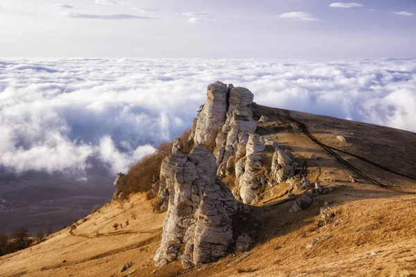 Гірської Гряди Демерджі Крим — стокове фото