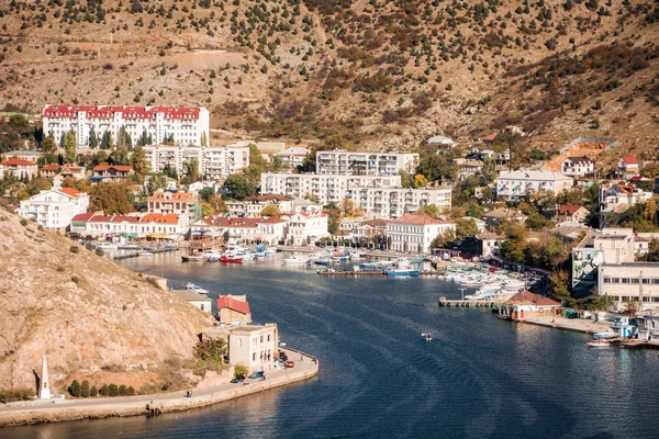 Kar maskesi Bay, Balaklava şehir, Sevastopol, Kırım Cumhuriyeti