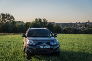 Çin Suv büyük Duvar H3 üzerine getirin. Moskova, Rusya. 31 Temmuz 2018