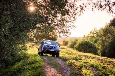 Nissan X-Trail. Moskova, Rusya. 24 Ağustos 2018