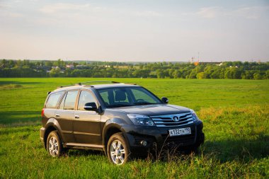 Çin Suv büyük Duvar H3 üzerine getirin. Moskova, Rusya. 14 Mayıs 2013