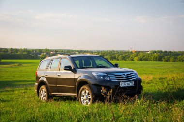 Çin Suv büyük Duvar H3 üzerine getirin. Moskova, Rusya. 14 Mayıs 2013
