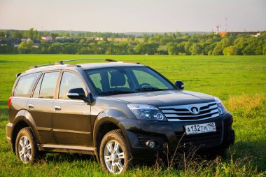 Çin Suv büyük Duvar H3 üzerine getirin. Moskova, Rusya. 14 Mayıs 2013