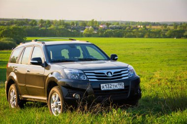 Çin Suv büyük Duvar H3 üzerine getirin. Moskova, Rusya. 14 Mayıs 2013