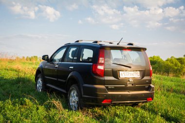 Çin Suv büyük Duvar H3 üzerine getirin. Moskova, Rusya. 14 Mayıs 2013