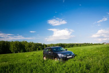 Çin Suv büyük Duvar H3 üzerine getirin. Moskova, Rusya. 14 Mayıs 2013