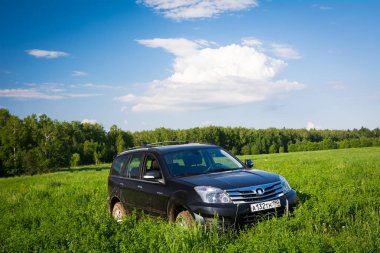 Çin Suv büyük Duvar H3 üzerine getirin. Moskova, Rusya. 14 Mayıs 2013