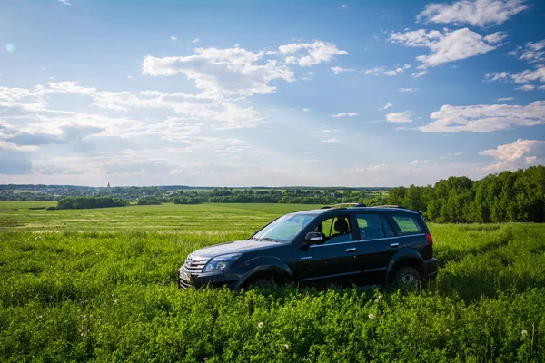 Çin Suv büyük Duvar H3 üzerine getirin. Moskova, Rusya. 14 Mayıs 2013