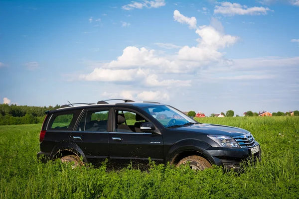 Chinês Suv Great Wall Hover Moscovo Rússia Maio 2013 — Fotografia de Stock