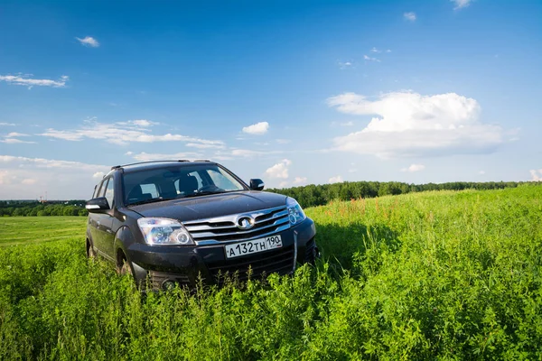 Suv Chinois Grande Muraille Moscou Russie Mai 2013 — Photo