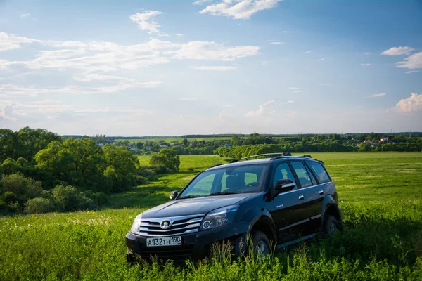 中国の Suv 万里の長城ホバー モスクワ ロシア 2013 — ストック写真