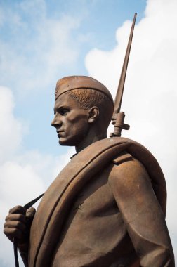 Myshkin, Rusya - 8 Temmuz 2013: 1941-1945 yılında ölülerin anısına anıt